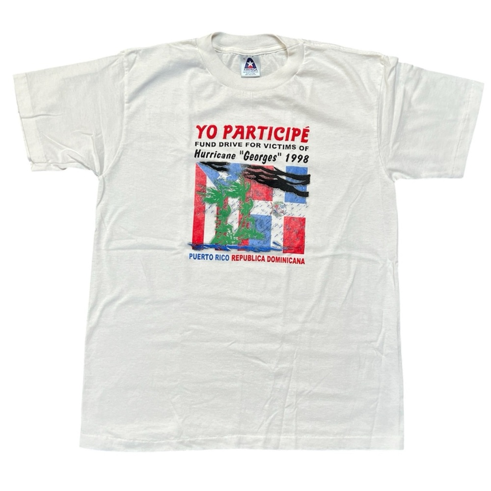 Vintage Puerto Rico hurricane 1998 shirt